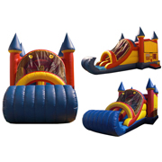 inflatable bounce house combo